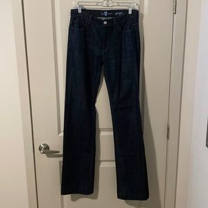 7 For All Mankind Ginger Wide Leg Flare Jeans